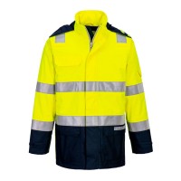 CASACO MULTINORMA AMARELO AV/AZUL MARINHO FR605